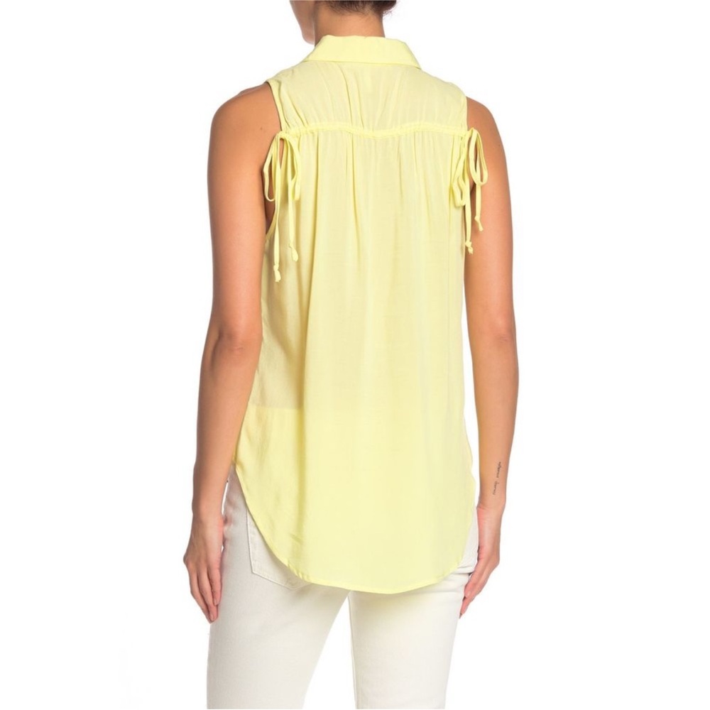 Bcbgeneration Sleeveless Drawstring Back Shirt - image 2